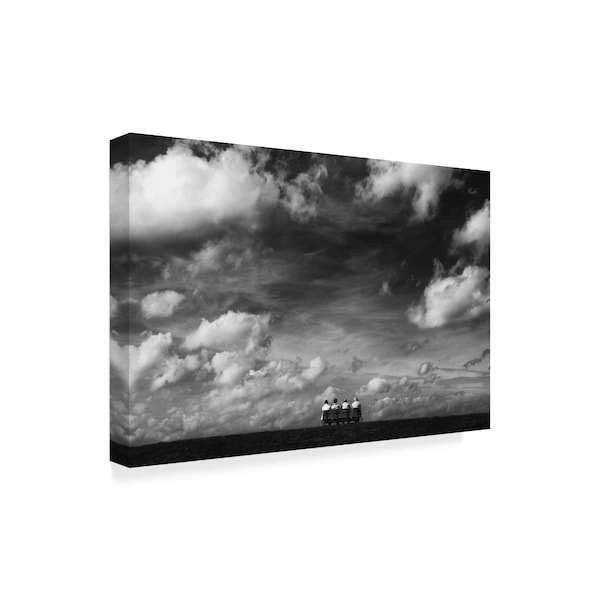 Hans Wolfgang Hawerkamp 'Under The Sky' Canvas Art,30x47